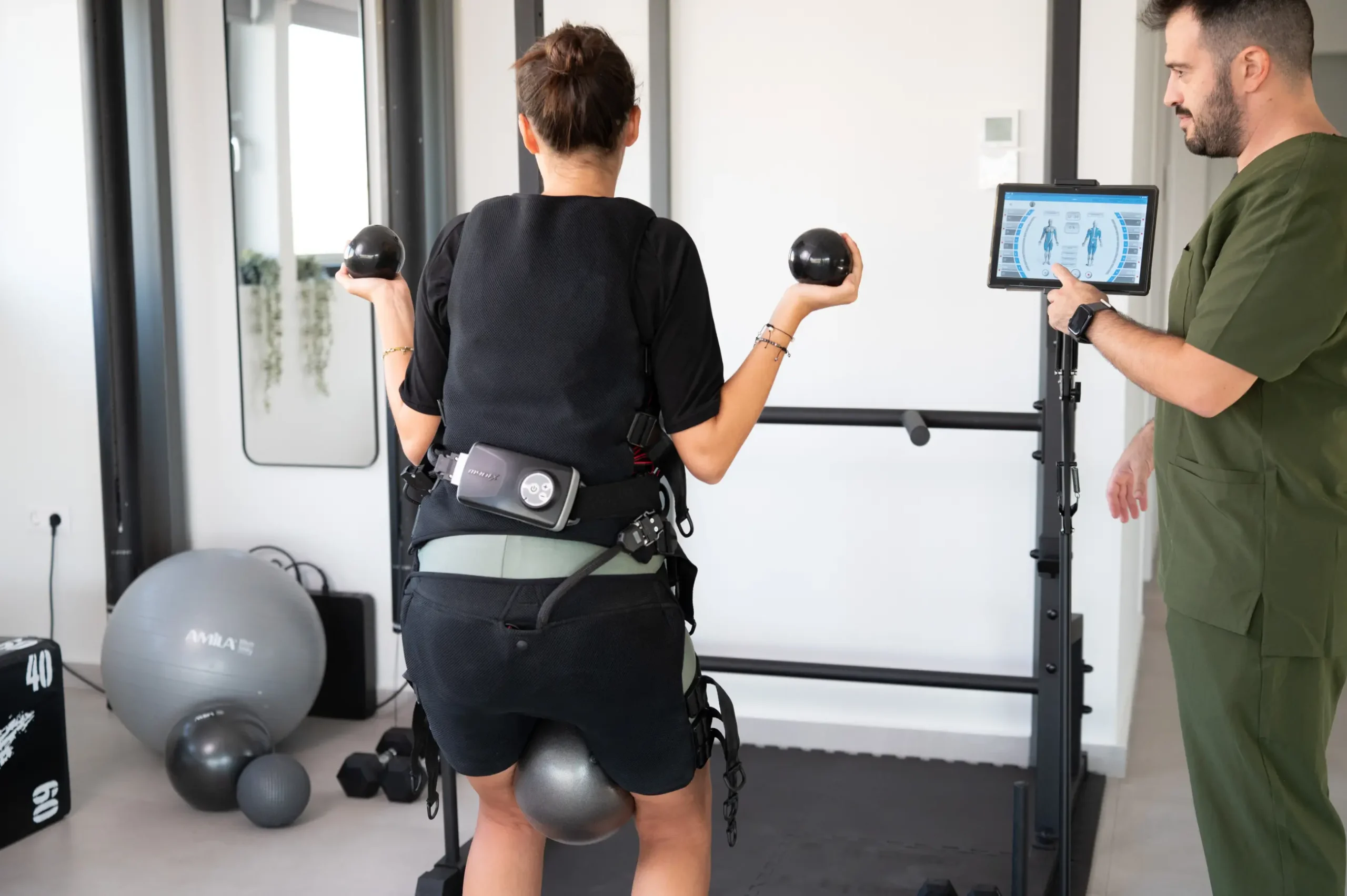 Προπόνηση σε διάδρομο αποκατάστασης - Myofx Training